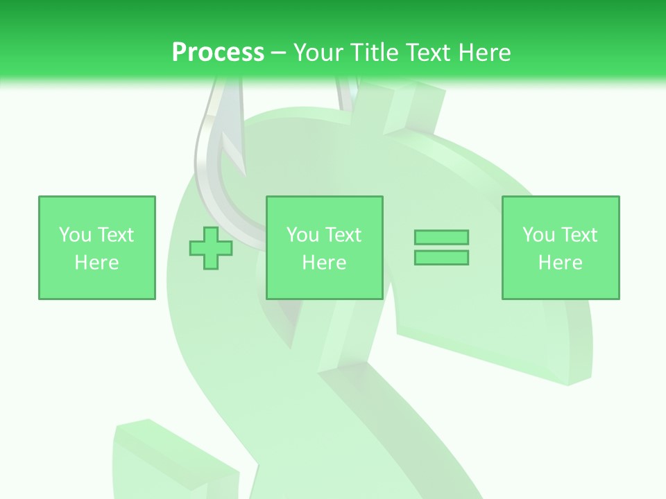 Fishing Conceptual Business PowerPoint Template
