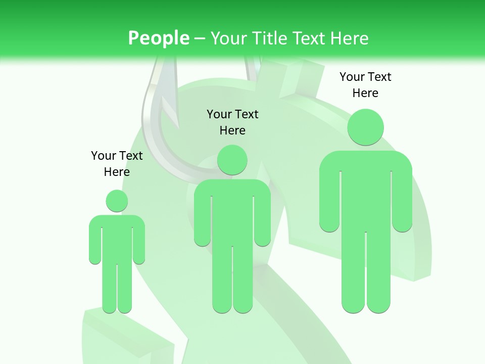 Fishing Conceptual Business PowerPoint Template