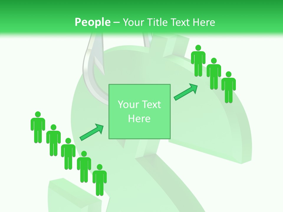 Fishing Conceptual Business PowerPoint Template