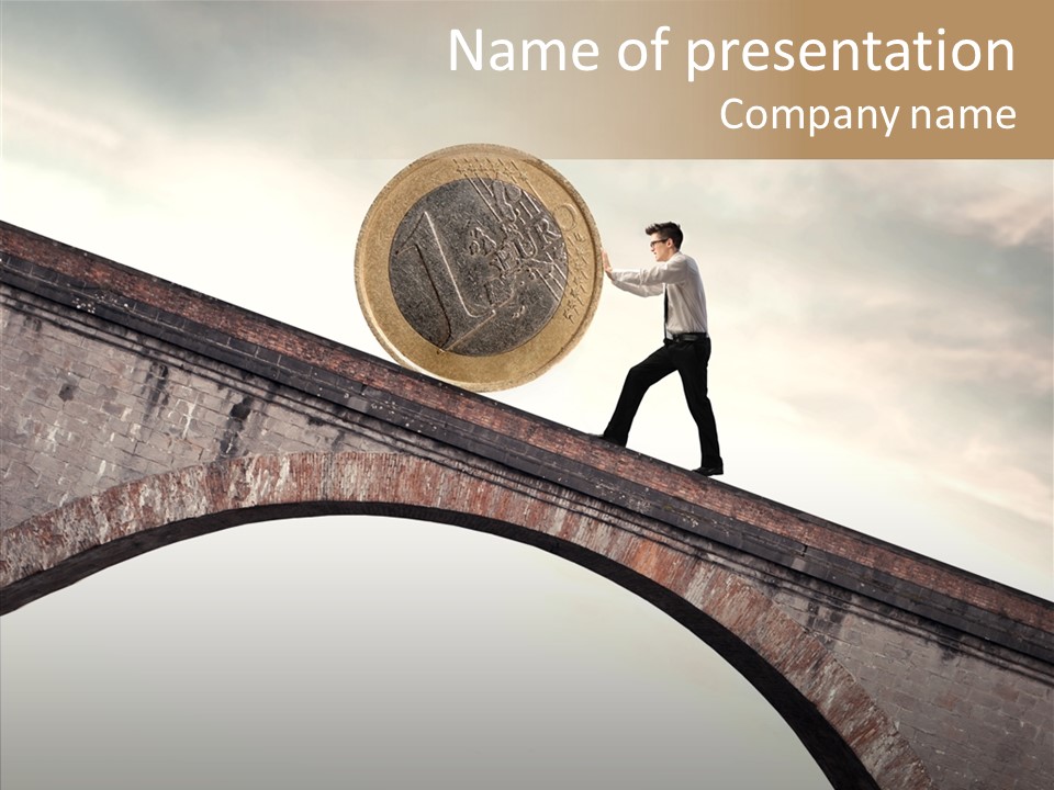 Hard Difficulty Money PowerPoint Template