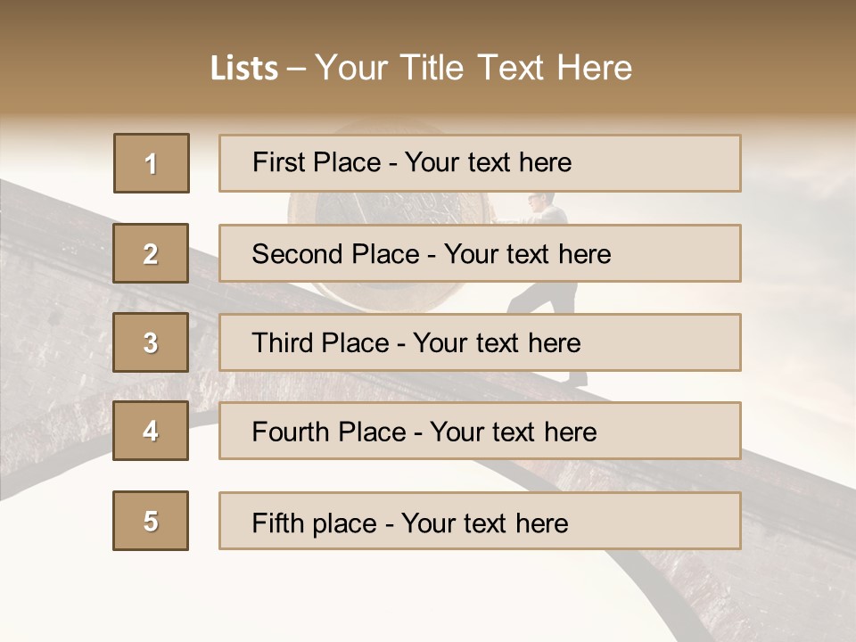 Hard Difficulty Money PowerPoint Template