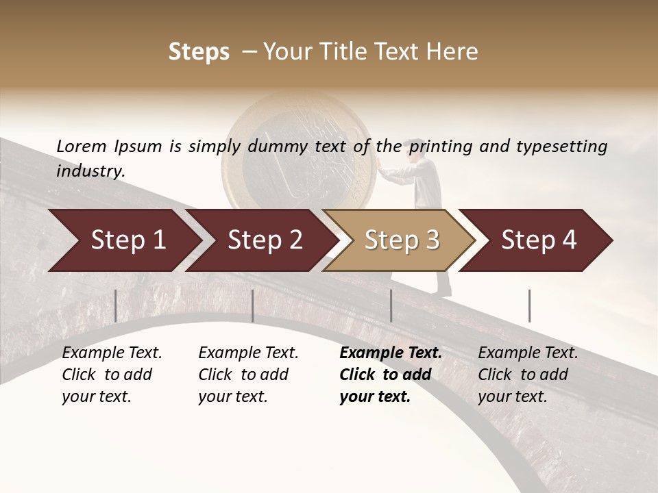 Hard Difficulty Money PowerPoint Template