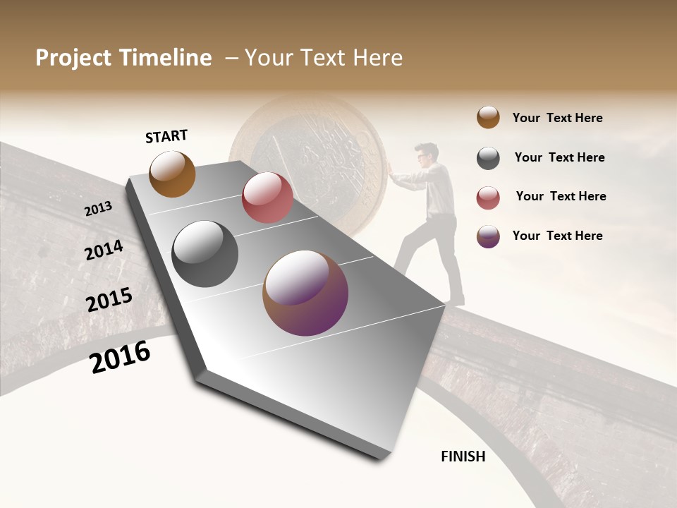 Hard Difficulty Money PowerPoint Template