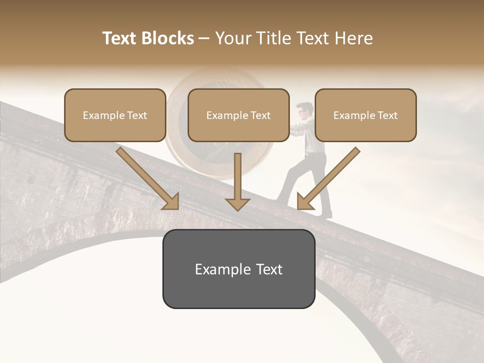 Hard Difficulty Money PowerPoint Template