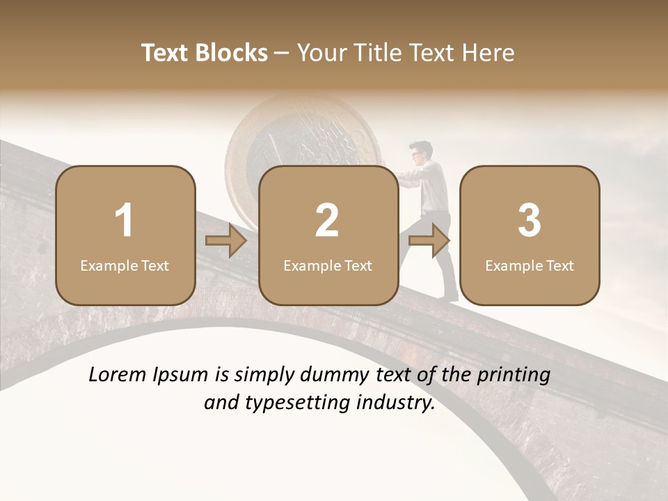 Hard Difficulty Money PowerPoint Template