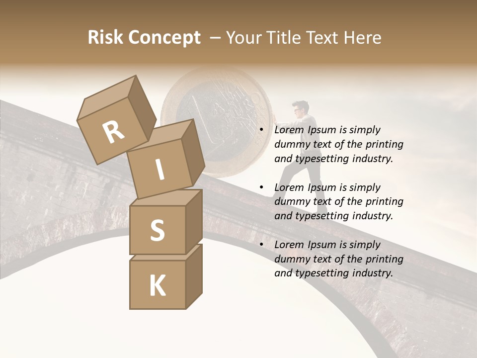 Hard Difficulty Money PowerPoint Template