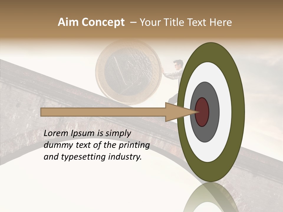 Hard Difficulty Money PowerPoint Template