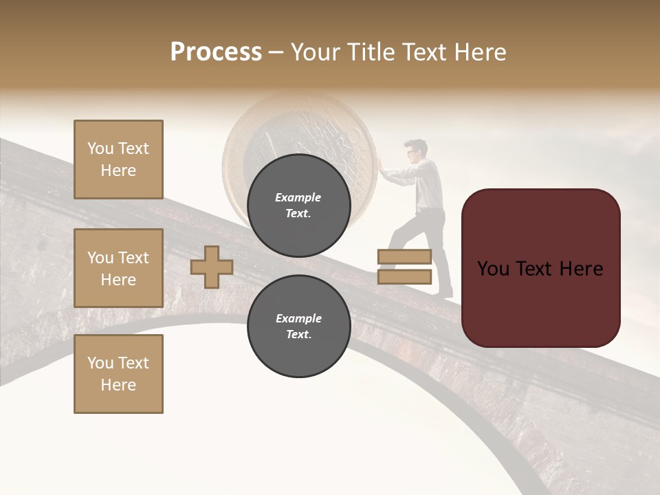 Hard Difficulty Money PowerPoint Template