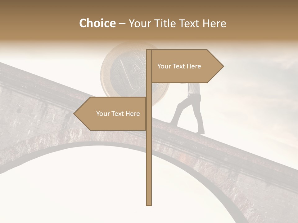 Hard Difficulty Money PowerPoint Template