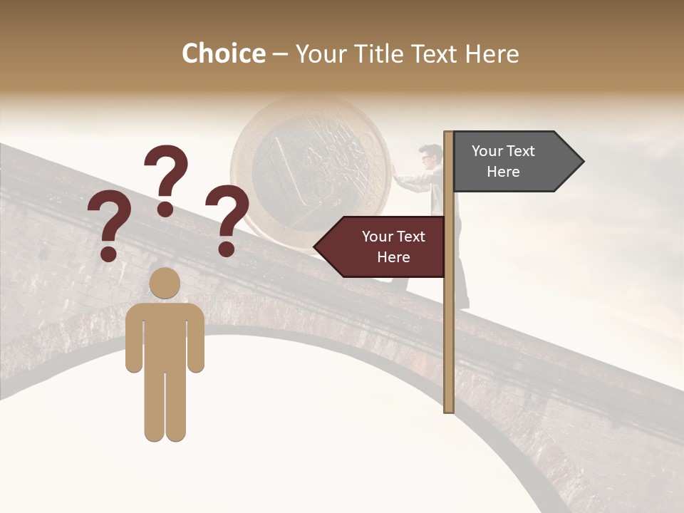 Hard Difficulty Money PowerPoint Template