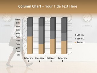 London Around The Clock Stepping PowerPoint Template