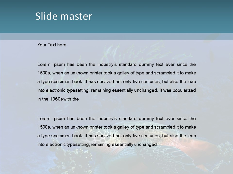 Outdoors Green Red PowerPoint Template