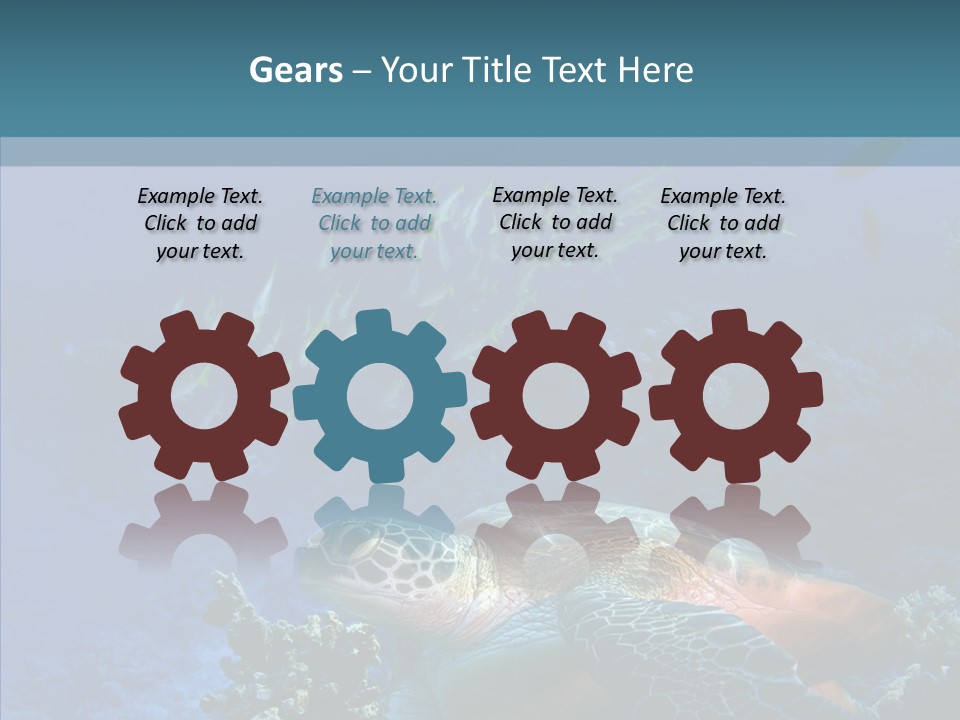 Outdoors Green Red PowerPoint Template