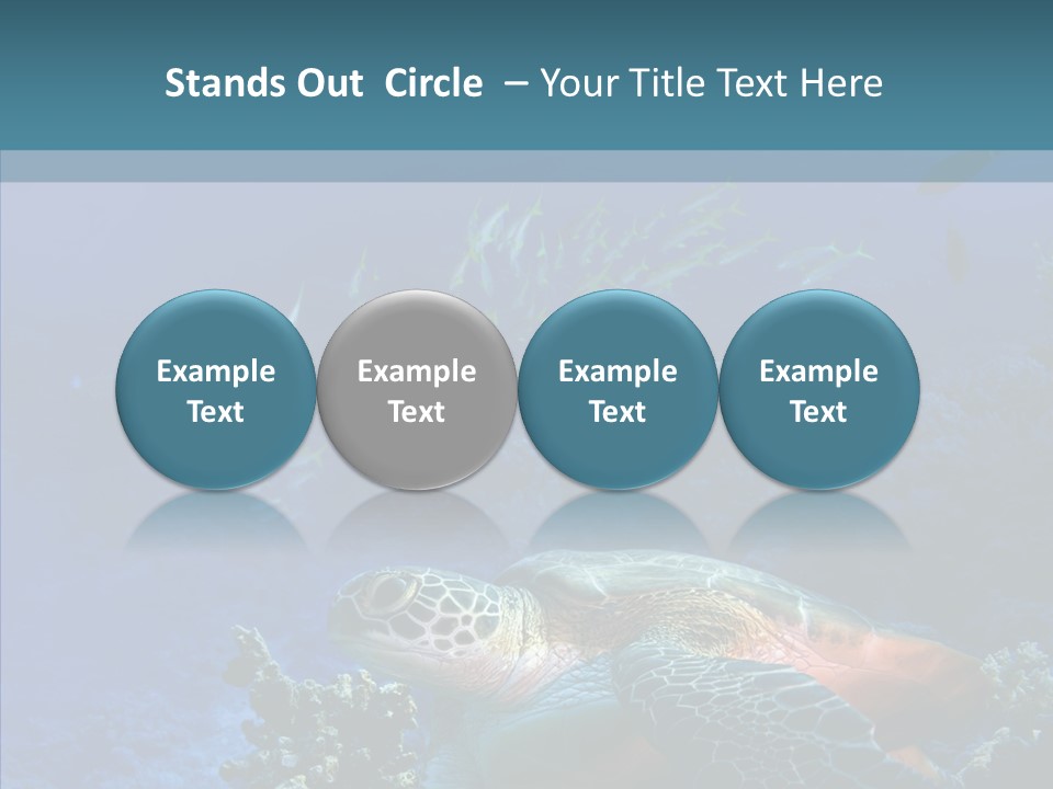 Outdoors Green Red PowerPoint Template