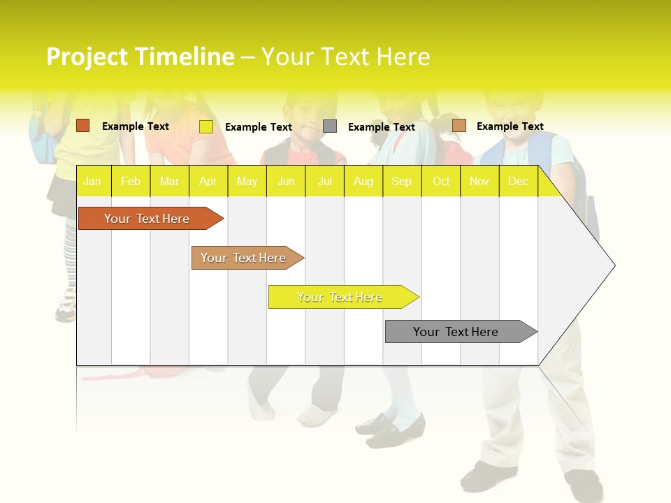 Backpack Cute Pretty PowerPoint Template