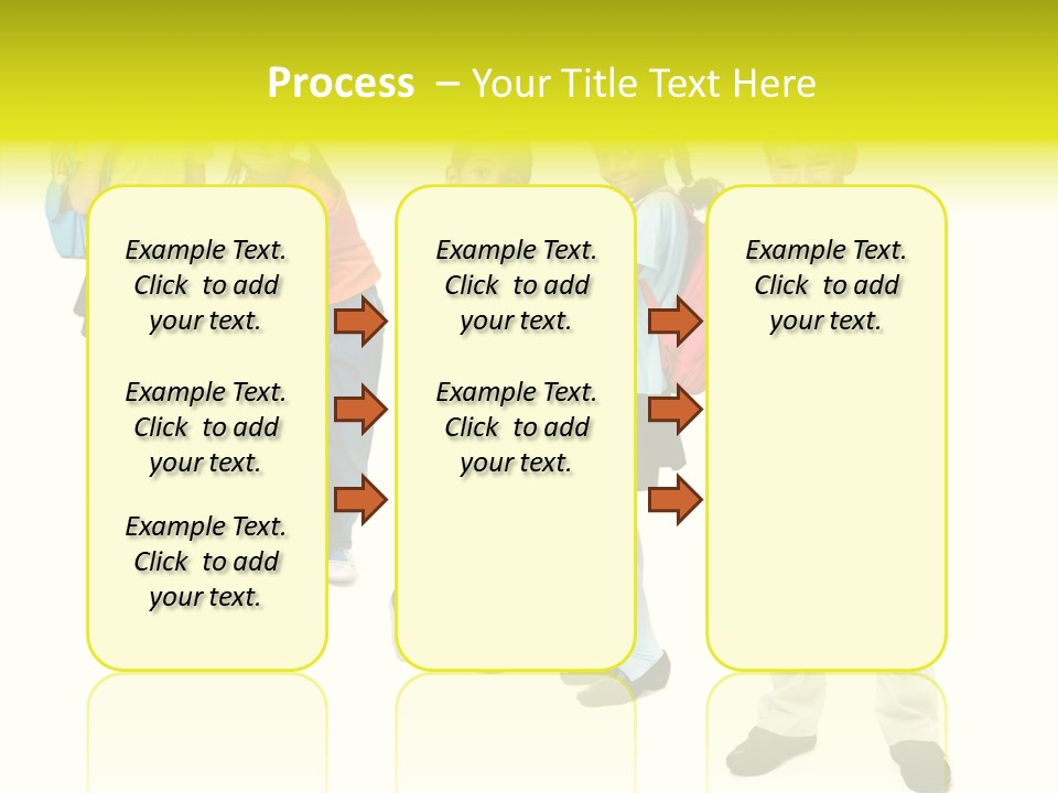 Backpack Cute Pretty PowerPoint Template