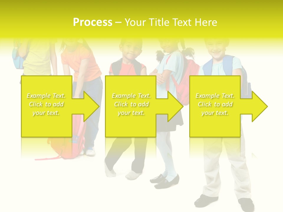 Backpack Cute Pretty PowerPoint Template