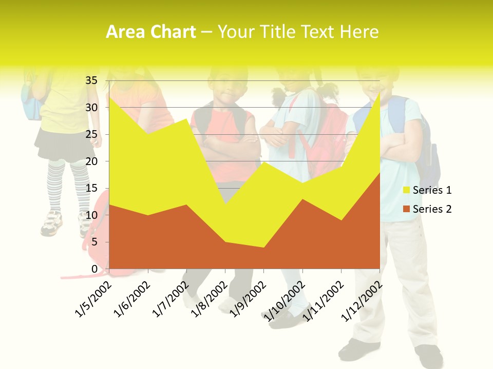 Backpack Cute Pretty PowerPoint Template