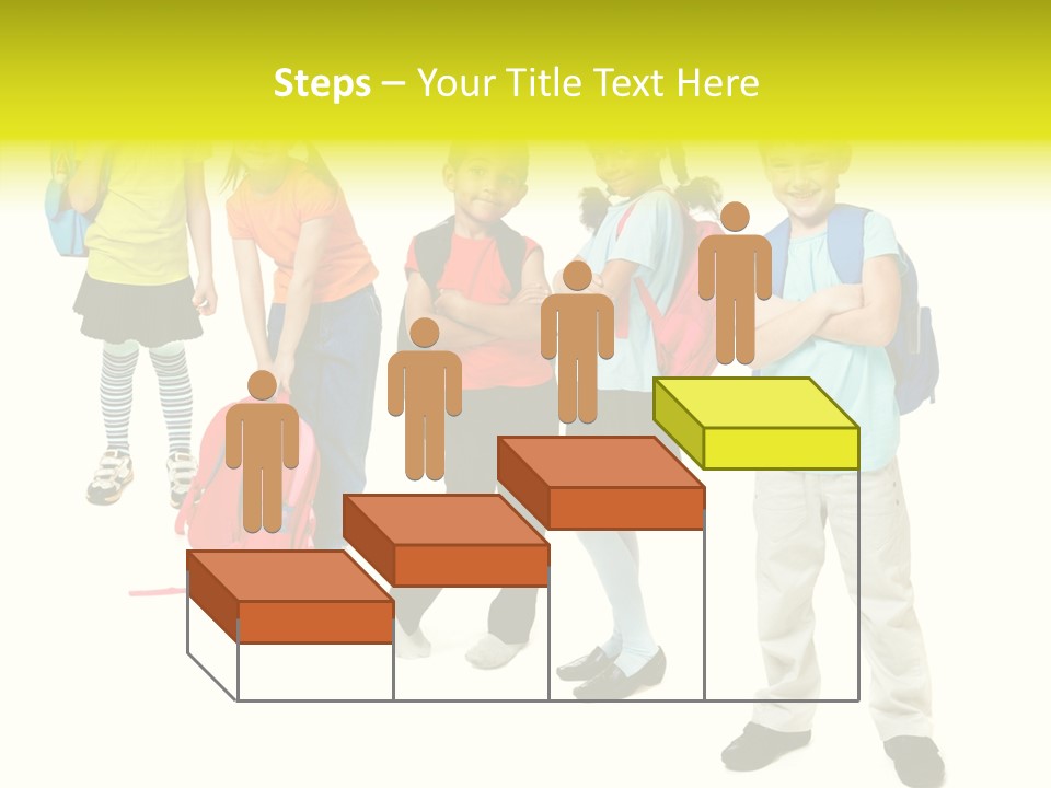 Backpack Cute Pretty PowerPoint Template