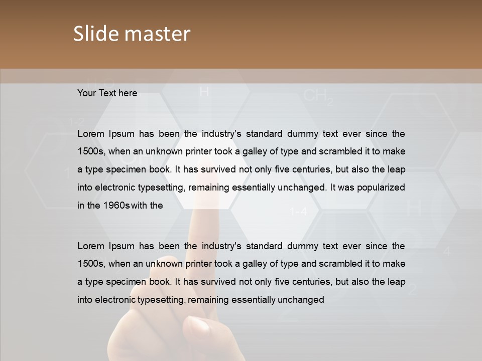 Atom Digital Flow PowerPoint Template