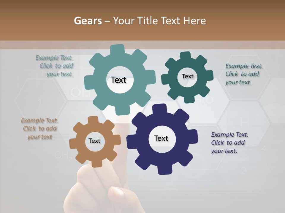 Atom Digital Flow PowerPoint Template