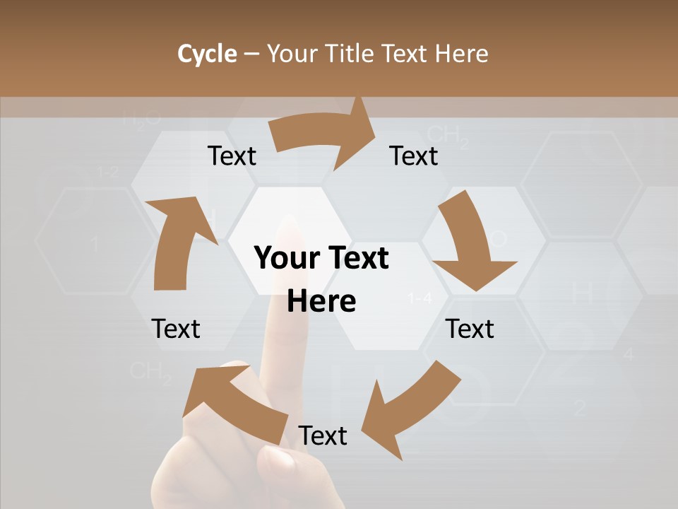Atom Digital Flow PowerPoint Template