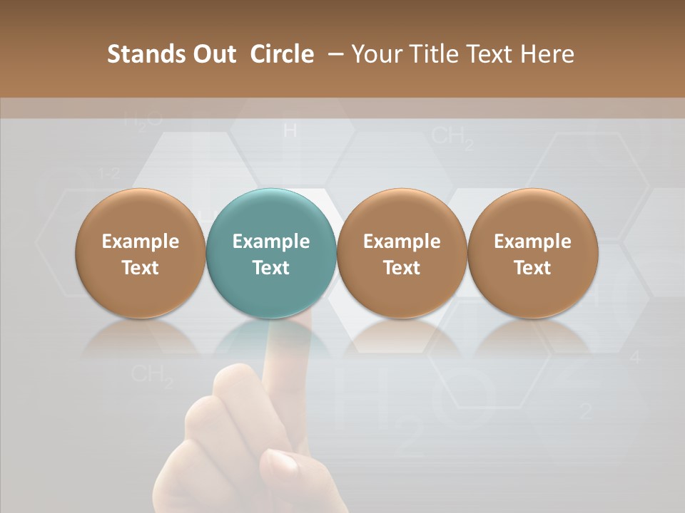 Atom Digital Flow PowerPoint Template