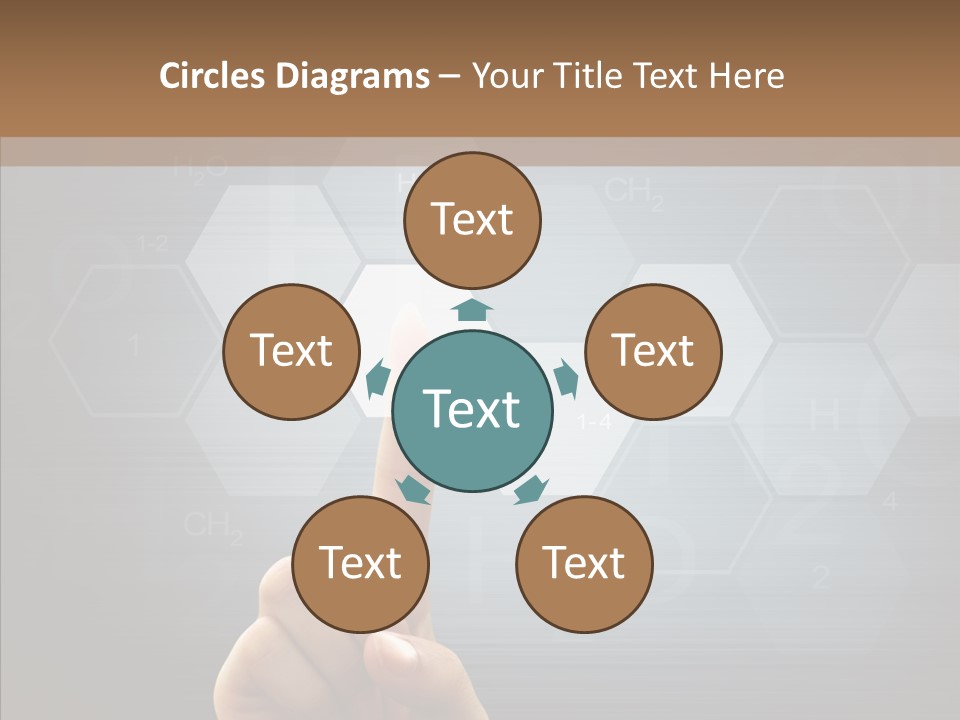 Atom Digital Flow PowerPoint Template