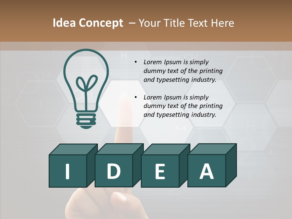 Atom Digital Flow PowerPoint Template