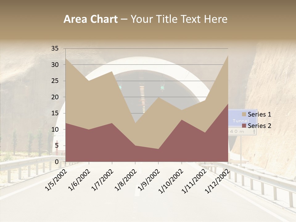 Inside Oval Traffic PowerPoint Template