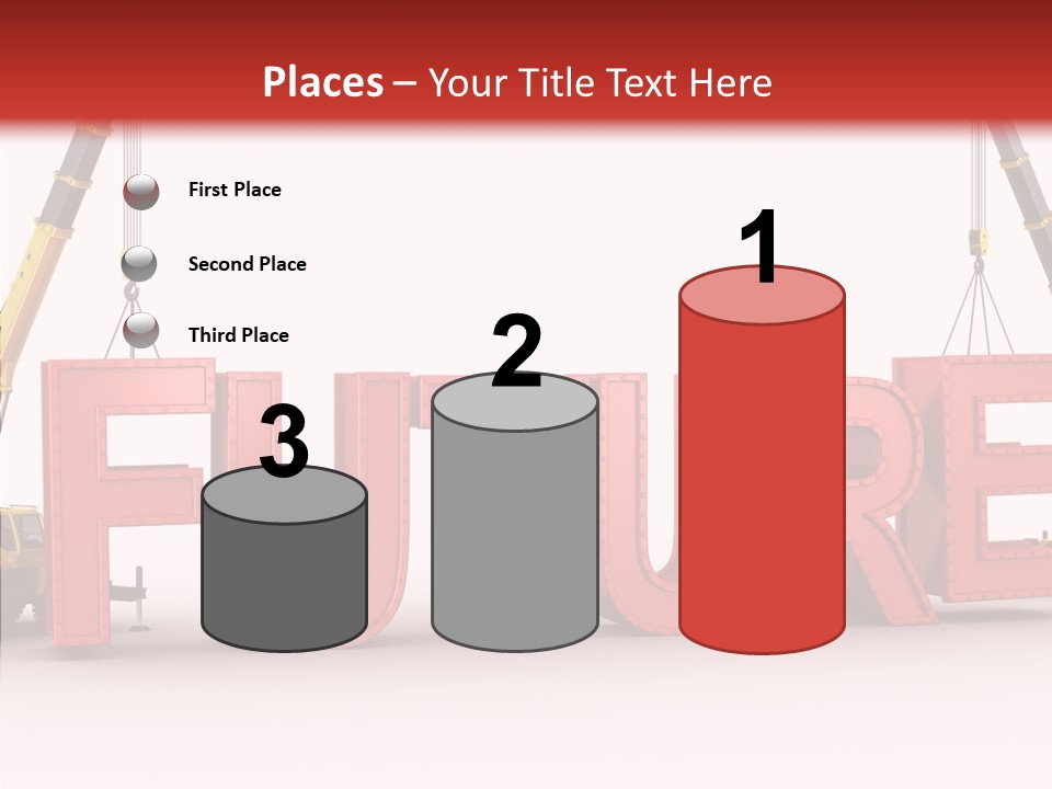 Black Bolts Industry PowerPoint Template
