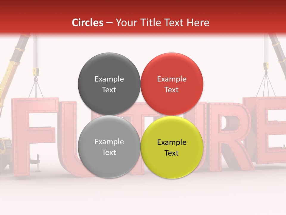 Black Bolts Industry PowerPoint Template