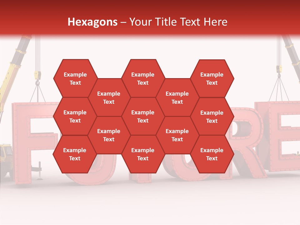 Black Bolts Industry PowerPoint Template