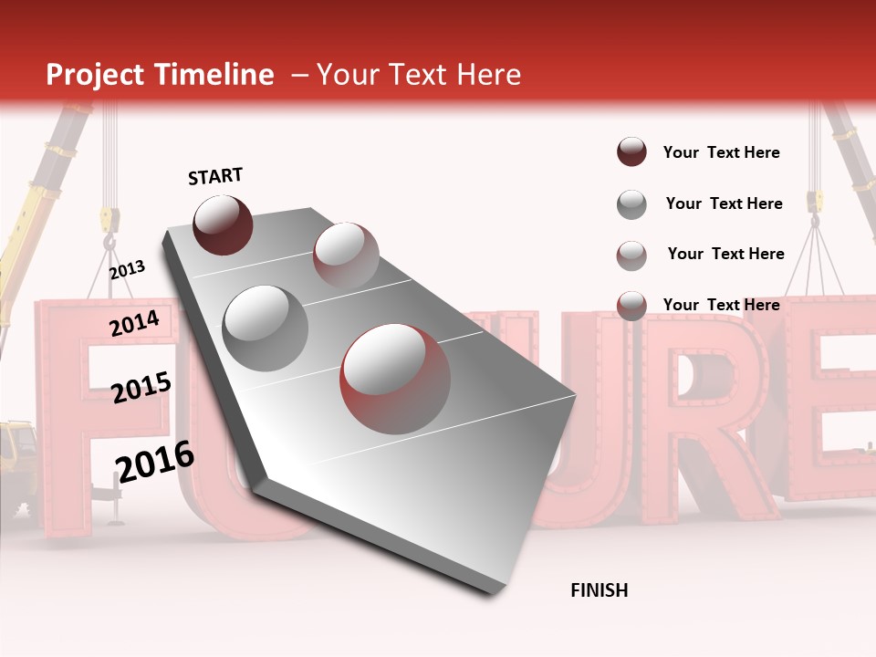 Black Bolts Industry PowerPoint Template