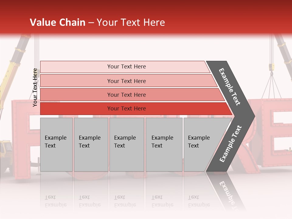 Black Bolts Industry PowerPoint Template
