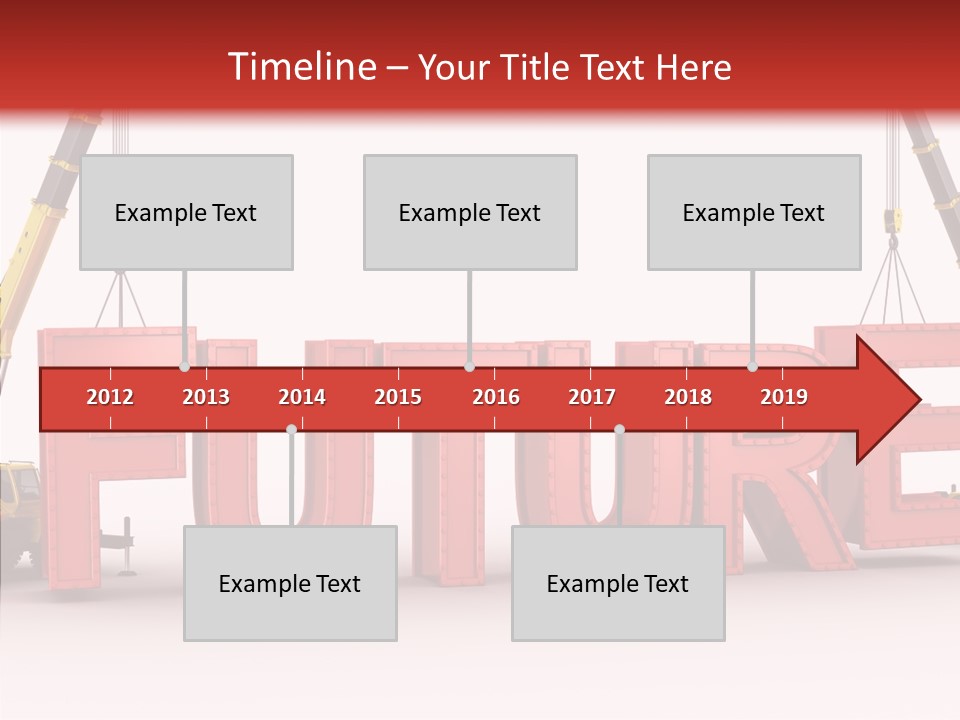 Black Bolts Industry PowerPoint Template
