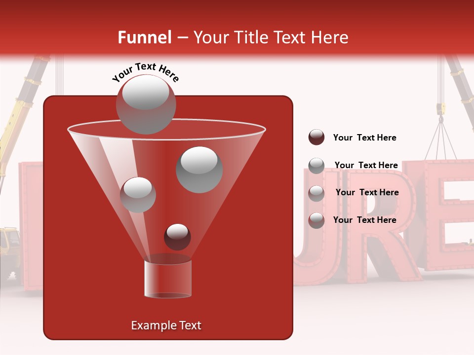 Black Bolts Industry PowerPoint Template