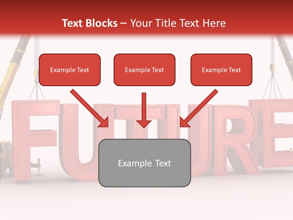Black Bolts Industry PowerPoint Template