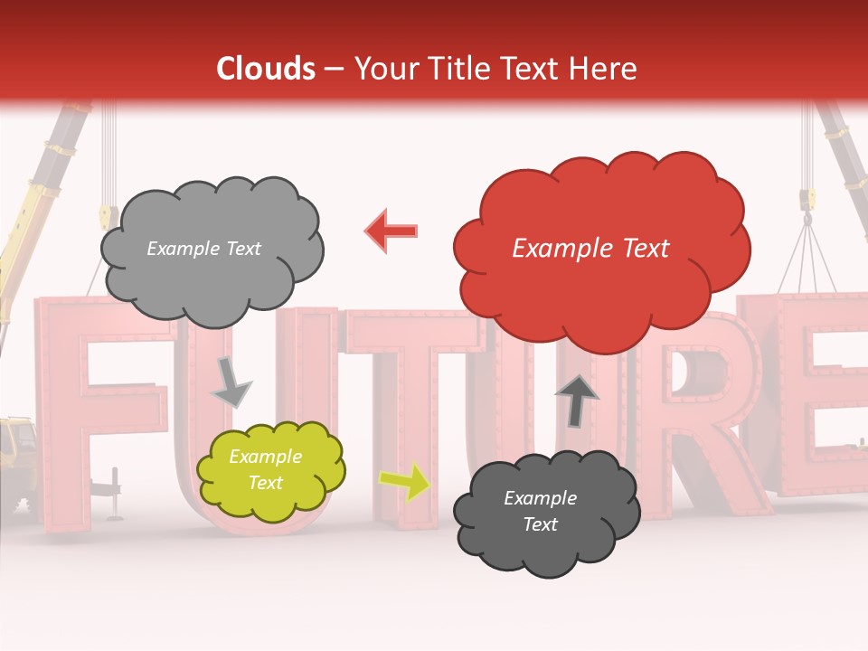 Black Bolts Industry PowerPoint Template