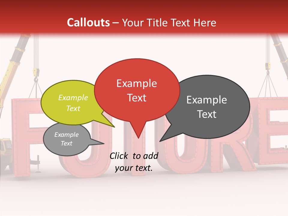 Black Bolts Industry PowerPoint Template