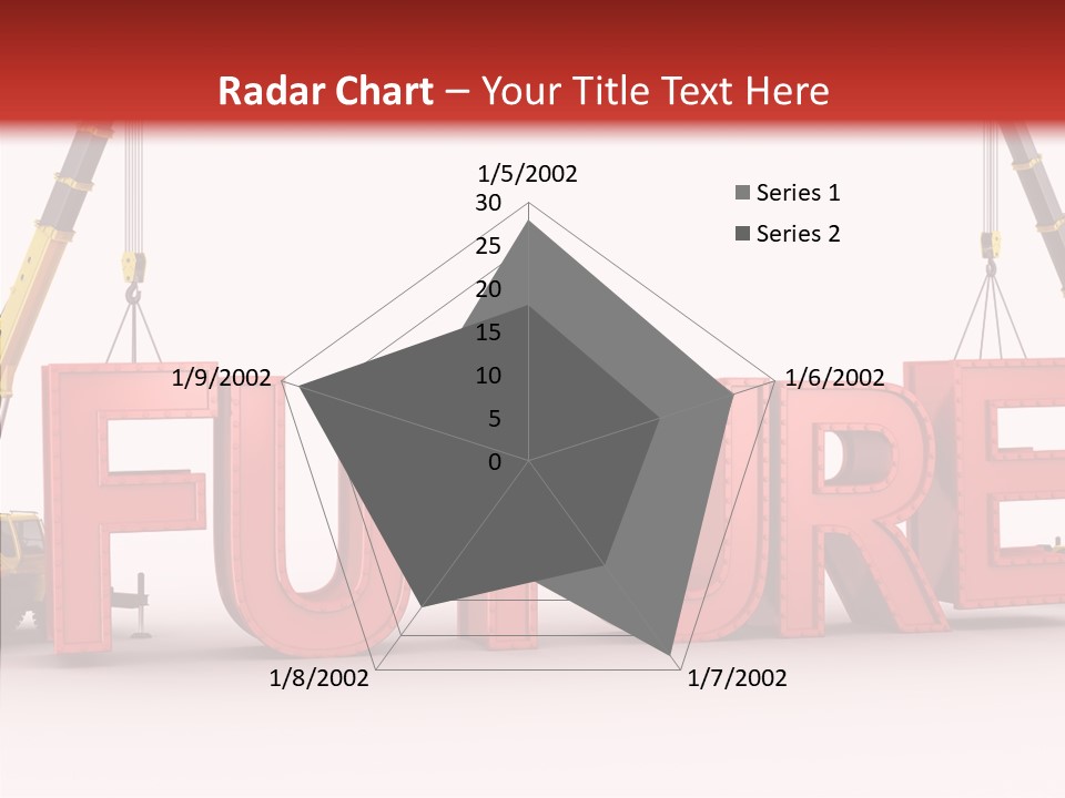 Black Bolts Industry PowerPoint Template