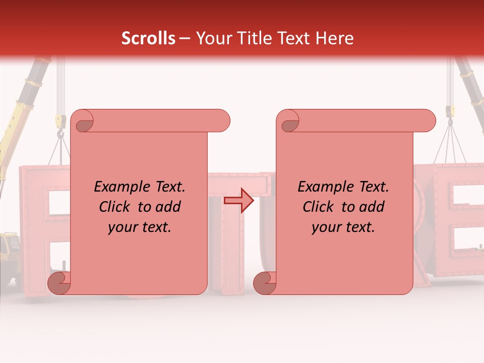 Black Bolts Industry PowerPoint Template