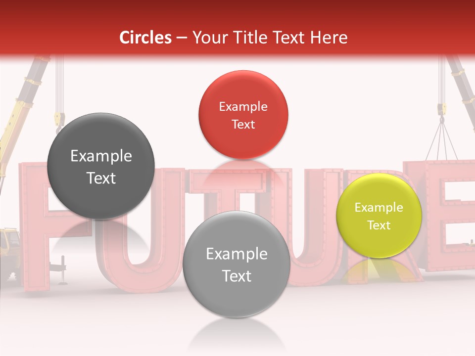 Black Bolts Industry PowerPoint Template