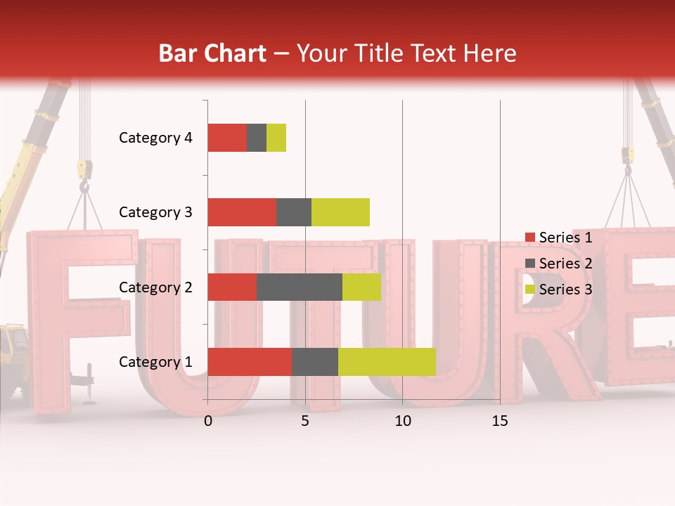 Black Bolts Industry PowerPoint Template