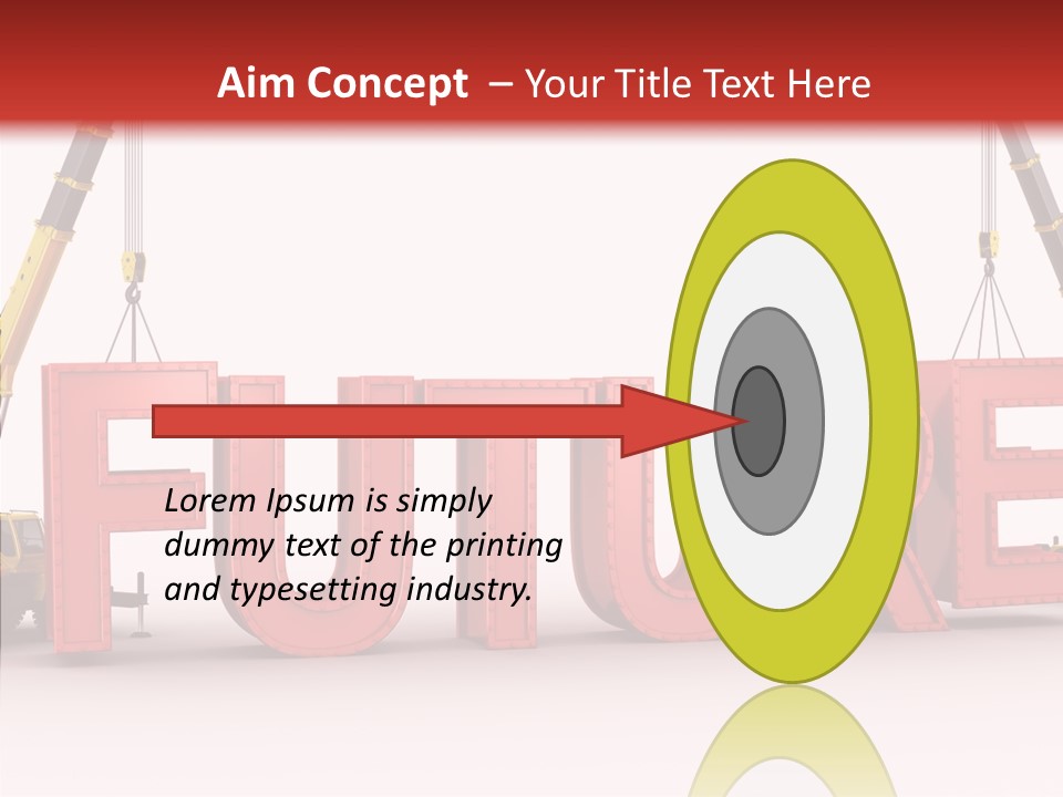 Black Bolts Industry PowerPoint Template