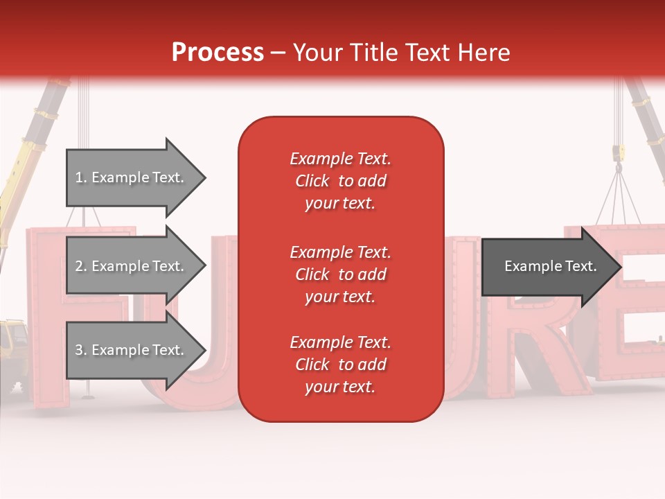 Black Bolts Industry PowerPoint Template