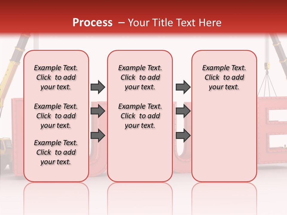 Black Bolts Industry PowerPoint Template