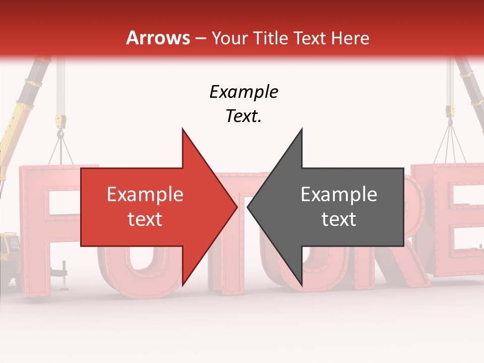 Black Bolts Industry PowerPoint Template