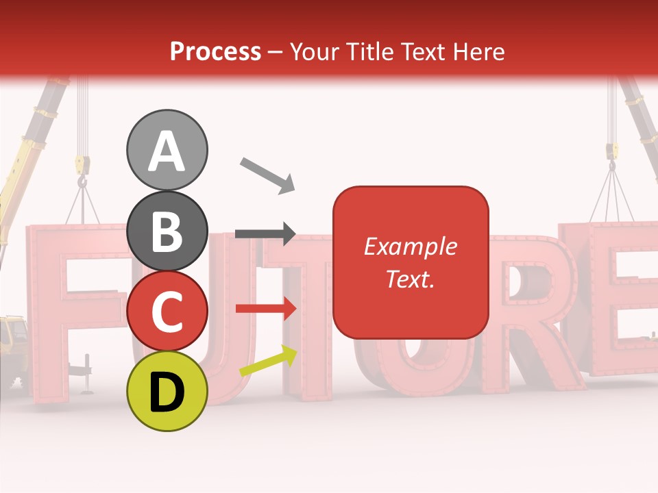 Black Bolts Industry PowerPoint Template