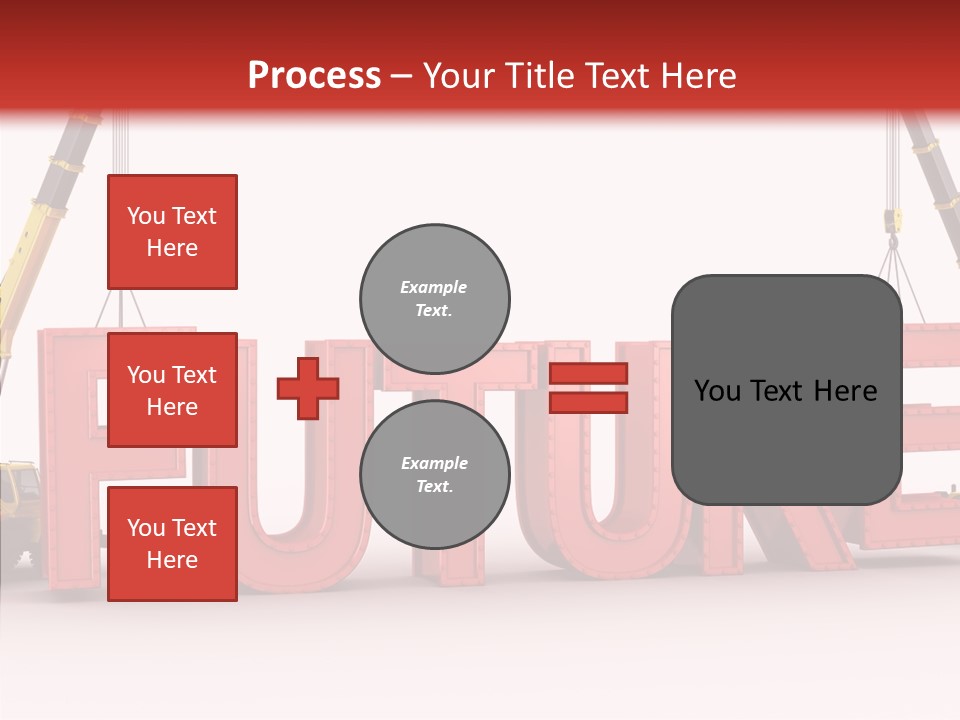 Black Bolts Industry PowerPoint Template